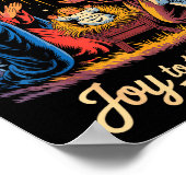 Christmas Nativity Christian Birth Of Jesus Joy To ポスター (角)