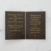 Christmas Nativity Folded Greeting Card カード (内部)