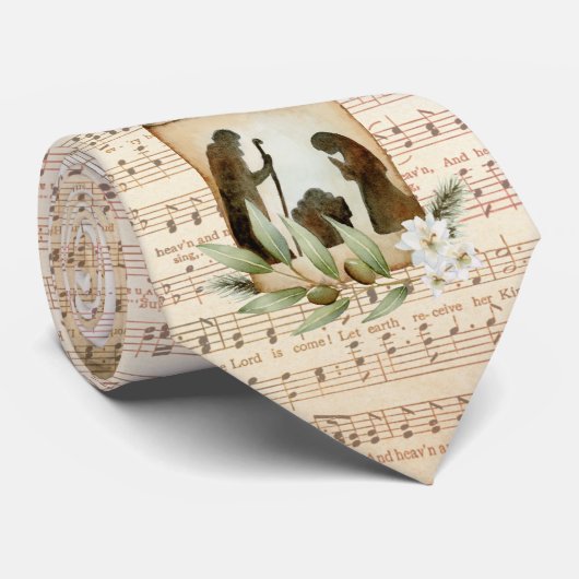 Christmas Nativity Neck Tie ネクタイ (ロール)