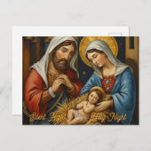 Christmas Nativity scene, シーズンポストカード (正面/裏面)