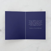 Christmas Nativity Scene Glory to God シーズンカード (内部)