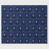 Christmas Nativity Scene Religious ラッピングペーパー (フラット)