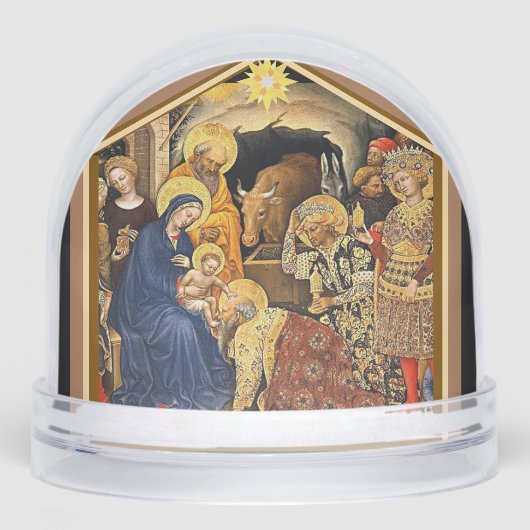 Christmas Nativity Snow Globe (正面)