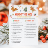 Christmas Naughty or Nice Game シーズンカード