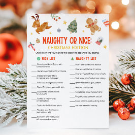 Christmas Naughty or Nice Game シーズンカード