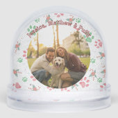 Christmas New Dog Parents Customize Photo (正面)