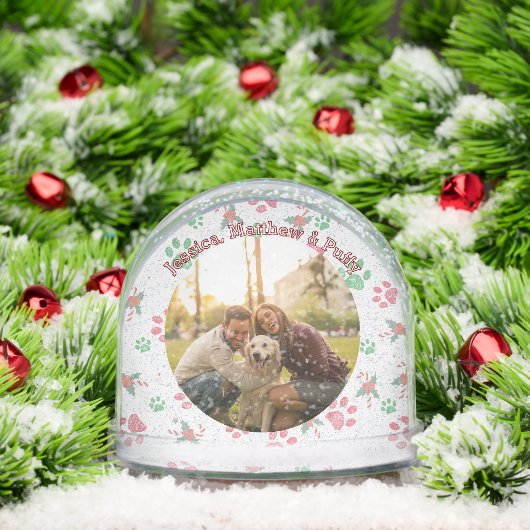 Christmas New Dog Parents Customize Photo (クリスマス)