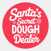 Christmas | New Year sticker ラウンドシール (正面)