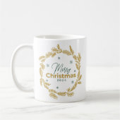 Christmas nice botanical mug コーヒーマグカップ (左)