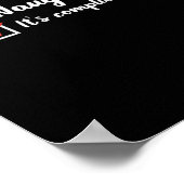 Christmas Nice Naughty Its Complicated  ポスター (角)