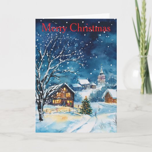 Christmas Night シーズンカード (正面)