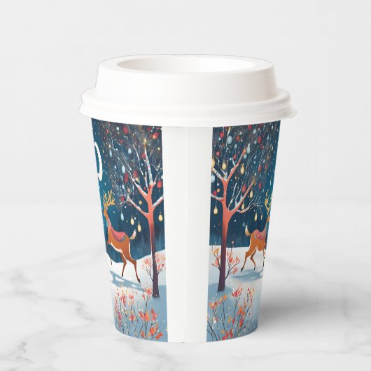 Christmas Night 紙コップ (右)
