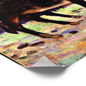 Christmas Night, fine art painting by Gauguin ポスター (角)