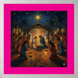 Christmas Night – Homage to Gauguin  ポスター