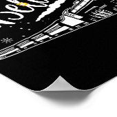 Christmas North Pole Polar Express All Abroad Xmas ポスター (角)