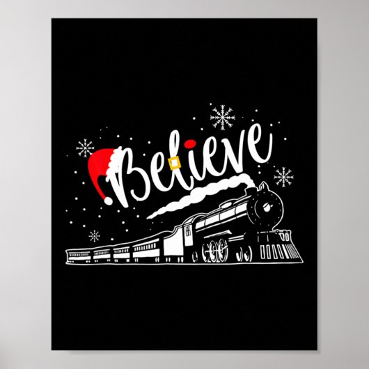 Christmas North Pole Polar Express All Abroad Xmas ポスター (正面)