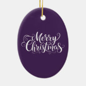 Christmas Nutcracker セラミックオーナメント (裏面)