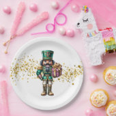 Christmas Nutcracker  ペーパープレート (パーティー)