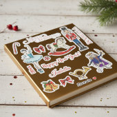 Christmas Nutcracker Ballet Sticker Sheet シール