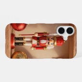 Christmas Nutcracker Baubles Shelf Phone Case iPhone 16ケース (裏面横)