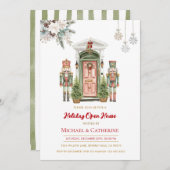 Christmas Nutcracker Holiday Open House Invitation 招待状 (正面/裏面)