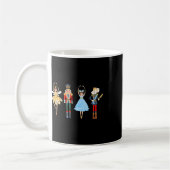 Christmas Nutcracker Llet Cute Xmas Gifts For Wome コーヒーマグカップ (左)