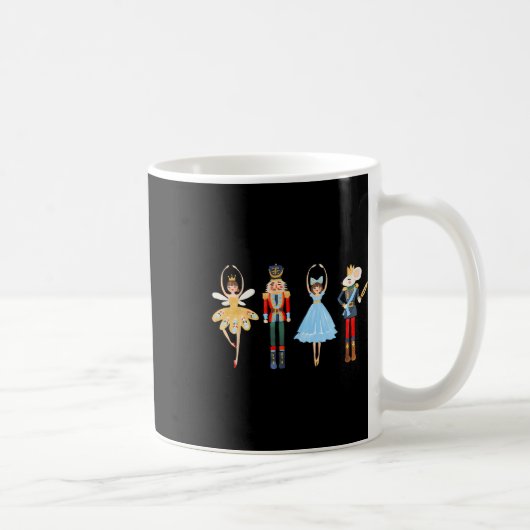 Christmas Nutcracker Llet Cute Xmas Gifts For Wome コーヒーマグカップ (右)