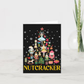 Christmas Nutcracker Squad Ballet Dance Women Kid  カード (正面)