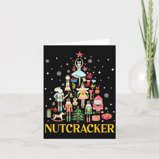 Christmas Nutcracker Squad Ballet Dance Women Kid  カード (正面)