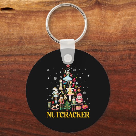 Christmas Nutcracker Squad Ballet Dance Women Kid  キーホルダー (正面)