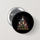 Christmas Nutcracker Squad Ballet Dance Women Kid 缶バッジ (正面&裏面)