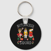 Christmas Nutcracker Squad Byllet Dance Women Kids キーホルダー (正面)