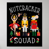 Christmas Nutcracker Squad Byllet Dance Women Kids ポスター (正面)