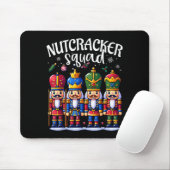 Christmas Nutcracker Squad Pajama Winter Holiday T マウスパッド (マウス)