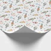 Christmas Nutcracker Suite Wrapping Paper ラッピングペーパー (角)