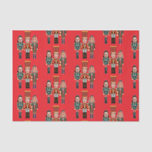 Christmas Nutcracker Trump Kennedy  薄葉紙 (正面)