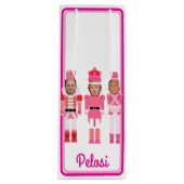 Christmas Nutcracker Trump Kennedy Musk ワインギフトバッグ (正面)