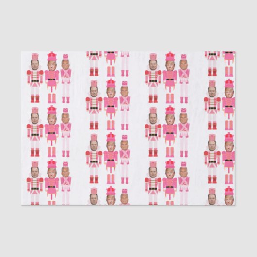 Christmas Nutcracker Trump Kennedy Musk 薄葉紙 (正面)