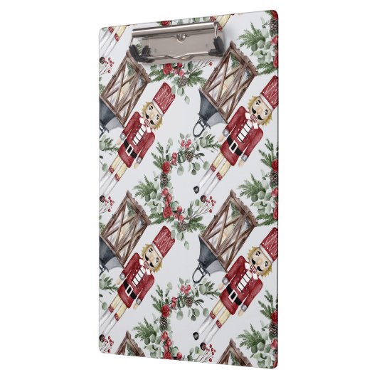 Christmas nutcrackers and lanterns クリップボード (左)