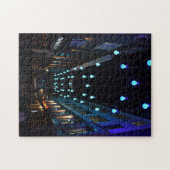 Christmas on Carnaby通り, Soho，ロンドン，英国 ジグソーパズル (横)