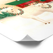 Christmas on the Sheep Farm独自の文字 ポスター (角)