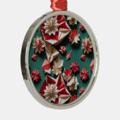 Christmas origami handicrafts11- Ceramic Ornament メタルオーナメント (右)