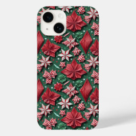 Christmas origami handicrafts 12 - Iphone Case Case-Mate iPhone 14ケース