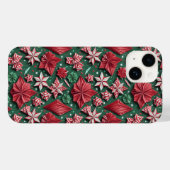 Christmas origami handicrafts 12 - Iphone Case Case-Mate iPhoneケース (裏面 (横))