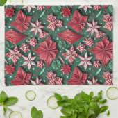 Christmas origami handicrafts 12 - Kitchen Towel キッチンタオル (折り畳み)