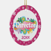 Christmas Ornamentディレクター セラミックオーナメント (右)