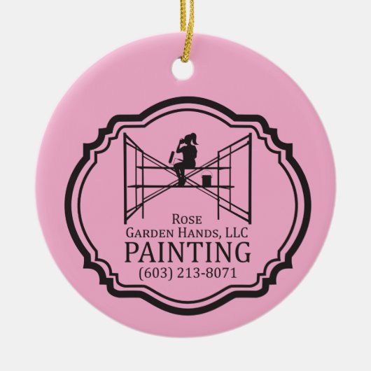 Christmas Ornament セラミックオーナメント (正面)