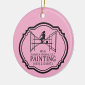 Christmas Ornament セラミックオーナメント (左)