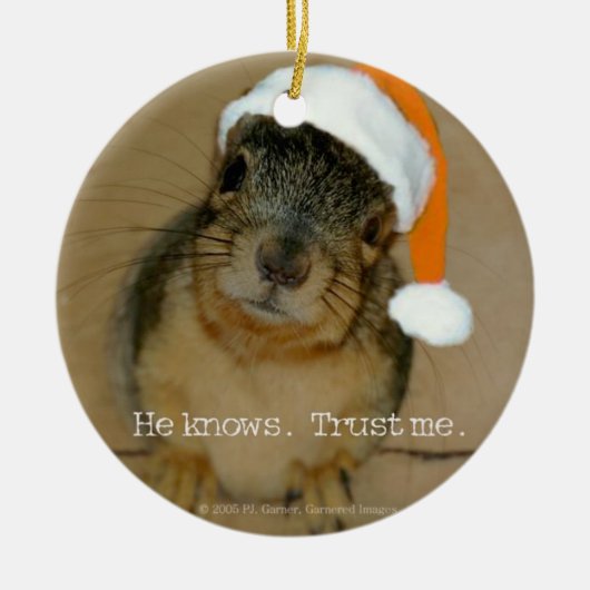 Christmas Ornament セラミックオーナメント (正面)