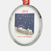 Christmas*Ornament*Baby Jesus*Religious*LyndaH60* メタルオーナメント (左)
